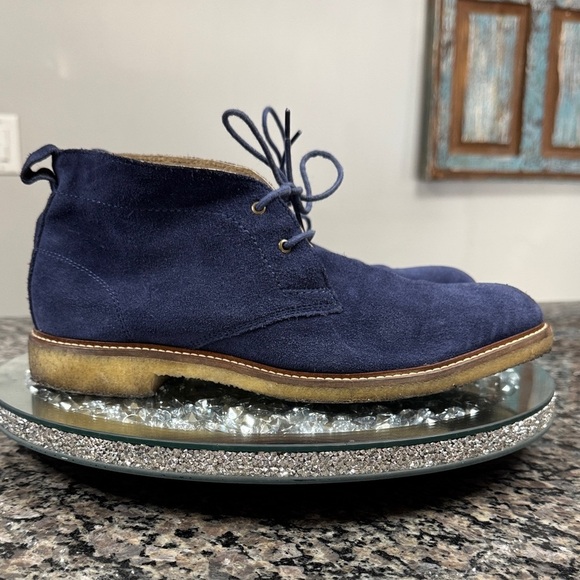Banana Republic Deep Blue Suede Chukka Boots 9 main image 8